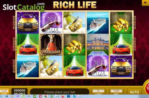 Скрин2. Rich Life (InBet Games) слот
