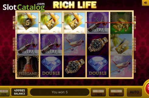Скрин3. Rich Life (InBet Games) слот