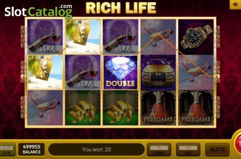 Скрин5. Rich Life (InBet Games) слот