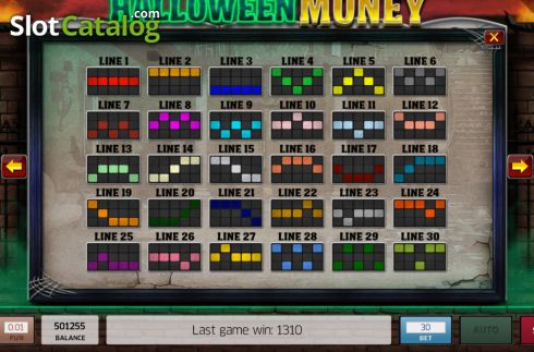 Скрин9. Halloween Money слот