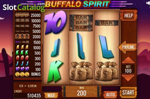 Скрин3. Buffalo Spirit Pull Tabs слот