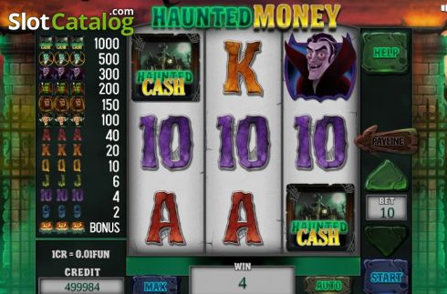 Скрин3. Haunted Money 3x3 слот