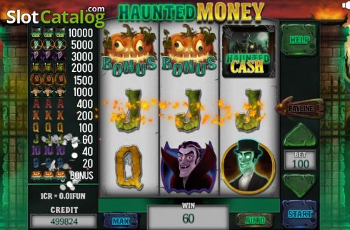 Скрин4. Haunted Money 3x3 слот