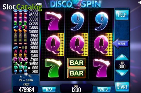 Скрин5. Disco Spin (InBet Games) слот
