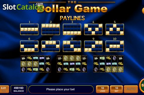 Скрин7. The Dollar Game слот