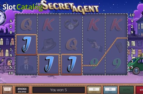 Скрин4. Secret Agent (InBet Games) слот