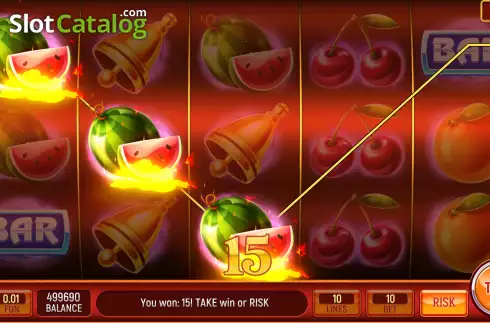 Скрин4. Shining Fruits слот