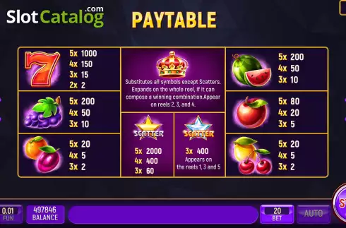Скрин6. Grand Crown (InBet Games) слот