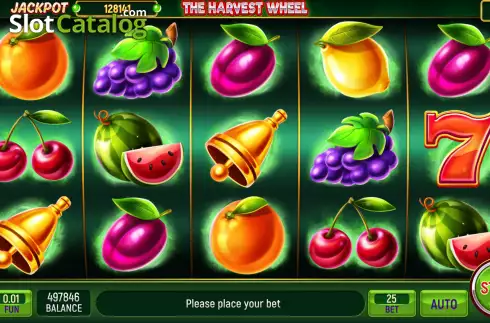 Скрин2. The Harvest Wheel слот