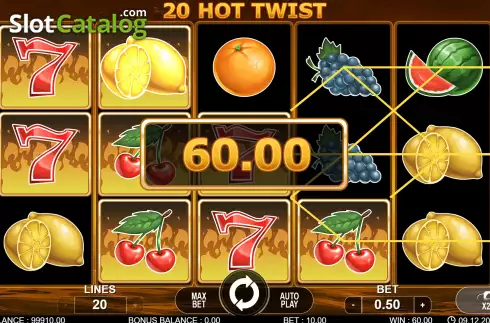 Скрин4. 20 Hot Twist слот