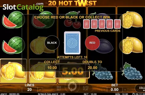 Скрин5. 20 Hot Twist слот