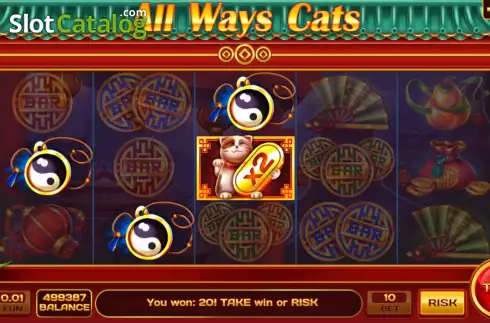 Скрин3. All Ways Cats слот