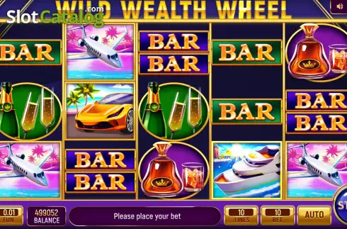 Скрин2. Wild Wealth Wheel слот
