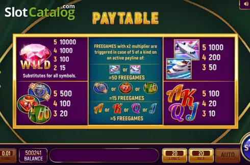 Скрин6. Wealth Club слот