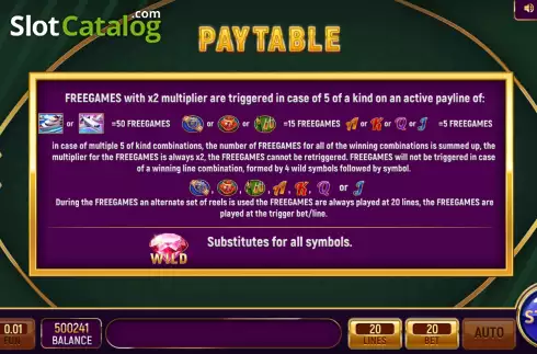 Скрин7. Wealth Club слот