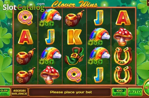Скрин2. Clover Wins слот