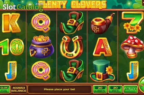 Скрин2. Plenty Clovers слот