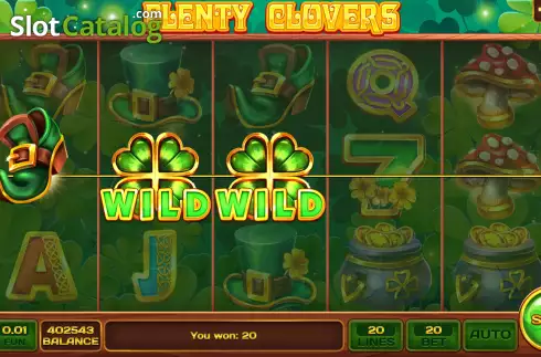 Скрин4. Plenty Clovers слот