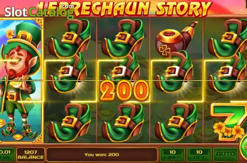 Скрин5. Leprechaun Story слот