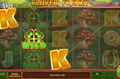 Скрин4. Clover Frenzy слот