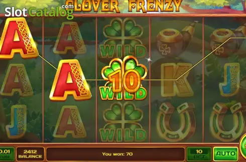 Скрин5. Clover Frenzy слот