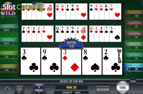Скрин6. Poker 7 Deuces Wild слот