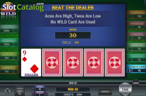 Скрин8. Poker 7 Deuces Wild слот