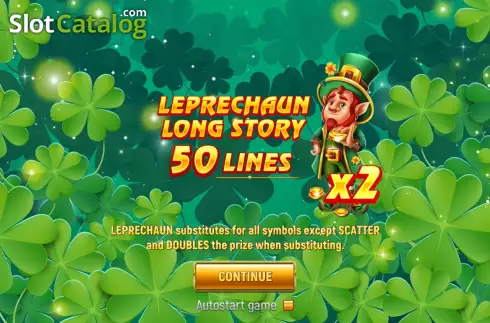 Скрин2. Leprechaun Long Story слот