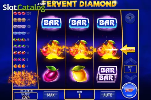 Скрин4. Fervent Diamond (3x3) слот