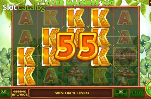Скрин3. Clover Madness 100 слот