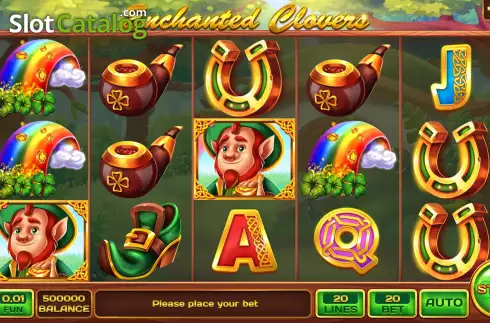 Скрин2. Enchanted Clovers слот