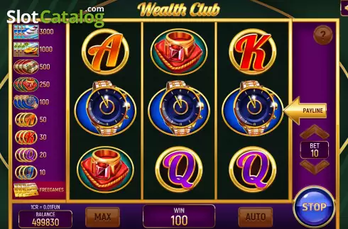 Скрин4. Wealth Club (3x3) слот