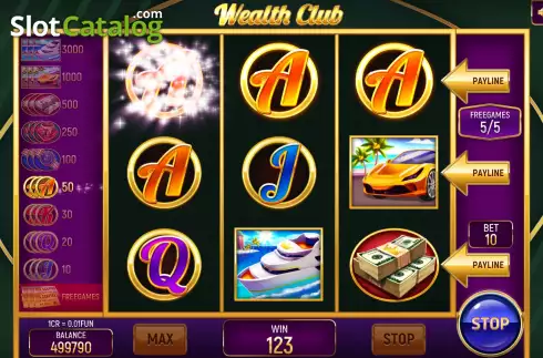 Скрин7. Wealth Club (3x3) слот