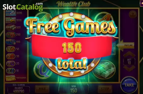 Скрин8. Wealth Club (3x3) слот