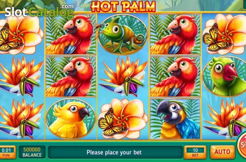 Скрин2. Hot Palm слот