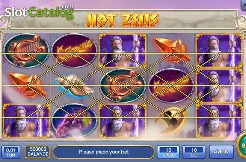 Скрин2. Hot Zeus слот