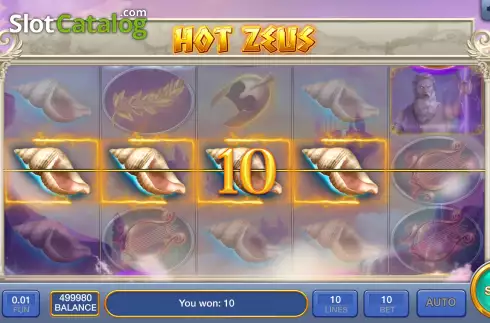Скрин3. Hot Zeus слот