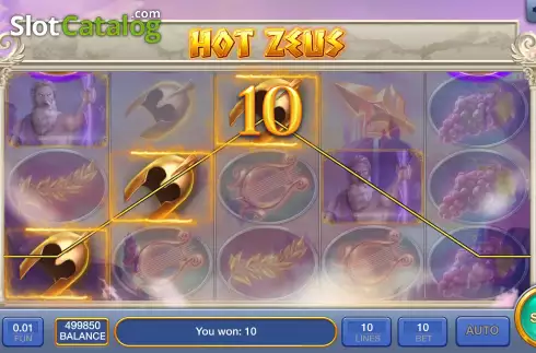Скрин4. Hot Zeus слот