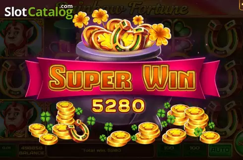 Скрин5. Rainbow Fortune слот