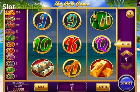 Скрин2. The Rich Game (3x3) слот