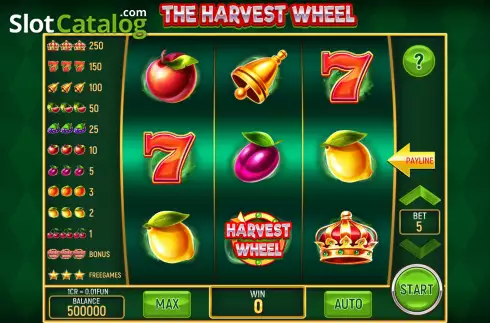 Скрин2. The Harvest Wheel (3x3) слот