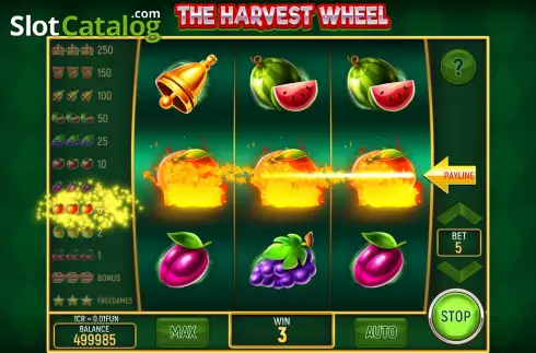Скрин3. The Harvest Wheel (3x3) слот