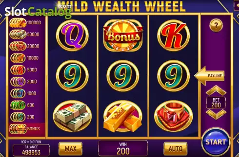Скрин3. Wild Wealth Wheel (3x3) слот