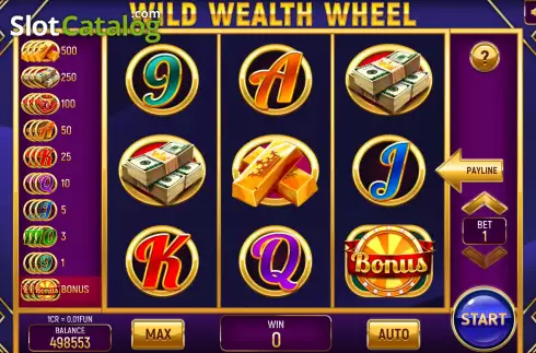 Скрин2. Wild Wealth Wheel (Pull Tabs) слот