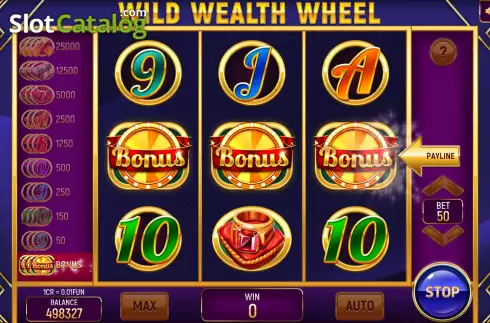 Скрин4. Wild Wealth Wheel (Pull Tabs) слот