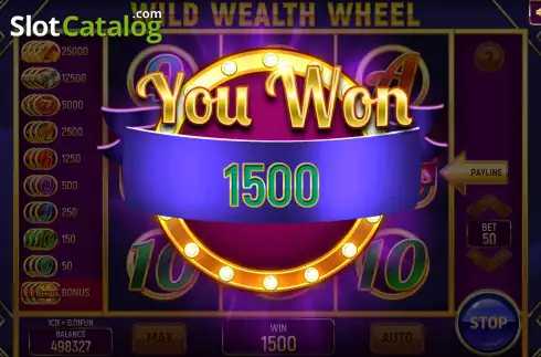 Скрин5. Wild Wealth Wheel (Pull Tabs) слот