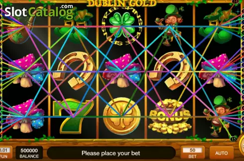 Скрин2. Dublin Gold слот