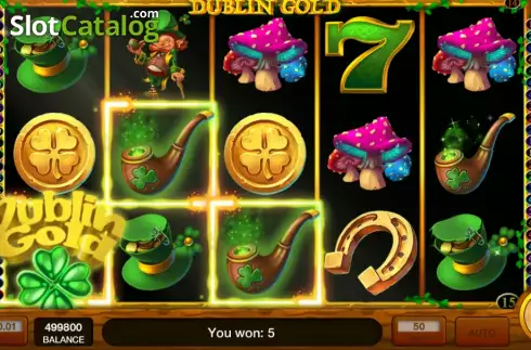 Скрин3. Dublin Gold слот