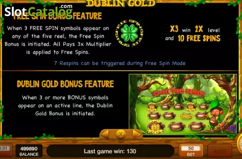 Скрин6. Dublin Gold слот