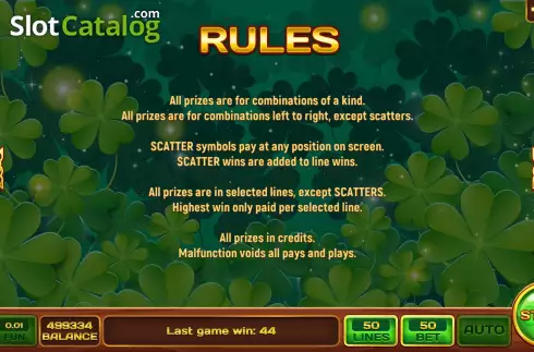 Скрин8. Irish Secret слот